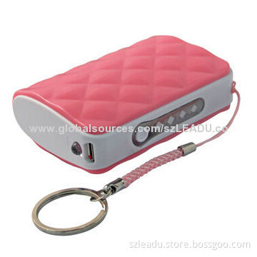 Good quality 5,200mA double USB power bank